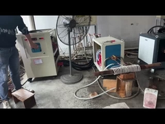 Endüstriyel soğutucu ile 60KW Metal Isı İşleme Makinesi 10-50khz Değişken Frekans