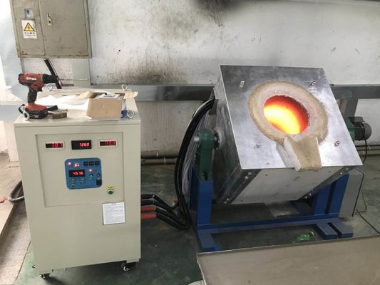 100KW Orta frekans (Frekans aralığı 1-10khz) İndüksiyon Ergitme fırını