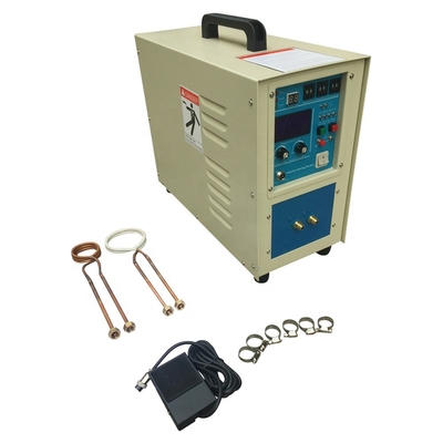Metal ısıl işlem için 15KW 30-100KHZ Yüksek frekanslı Manyetik alan indüksiyonlu ısıtma Ekipmanları